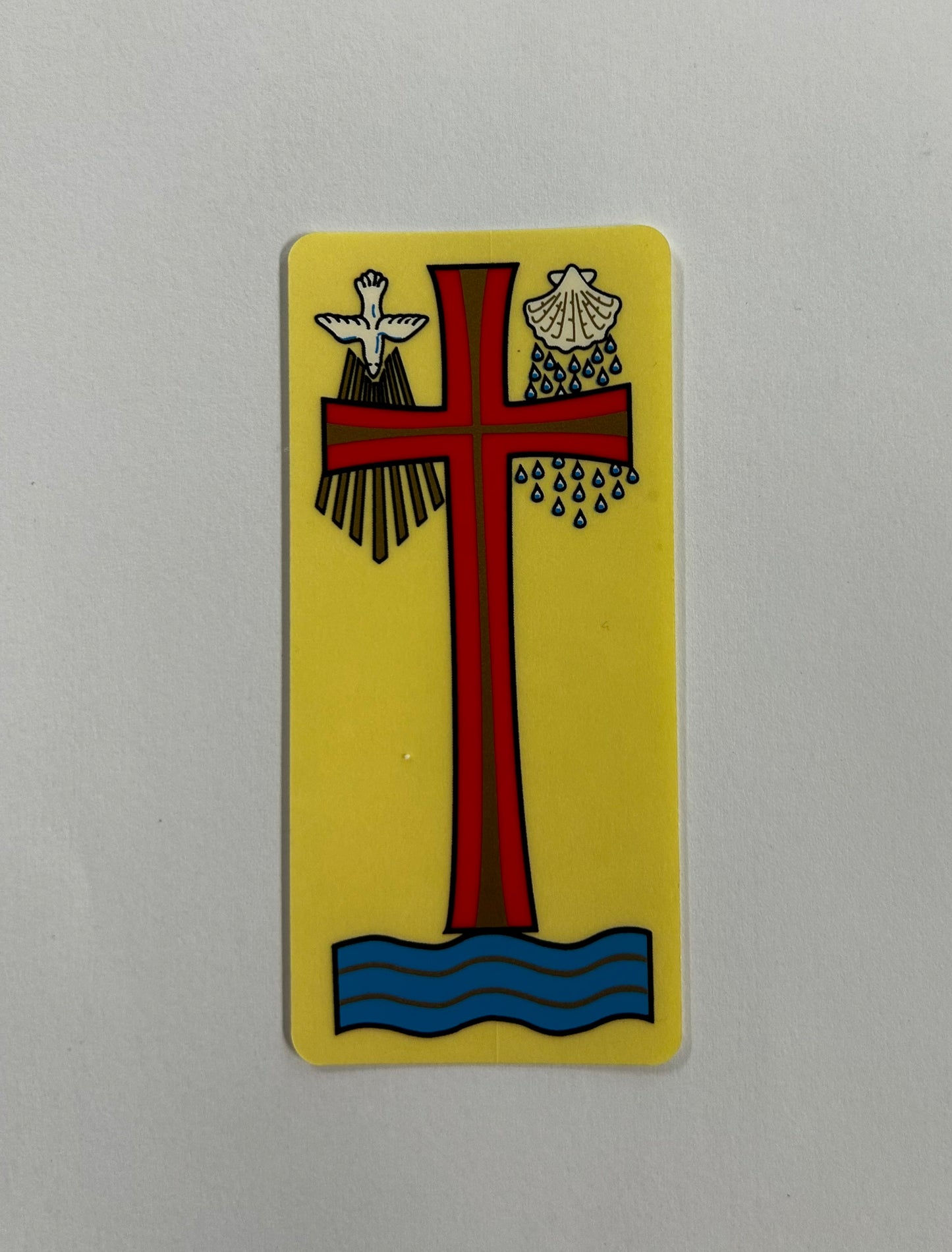 Transfer: Baptism Symbol Dove/Shell