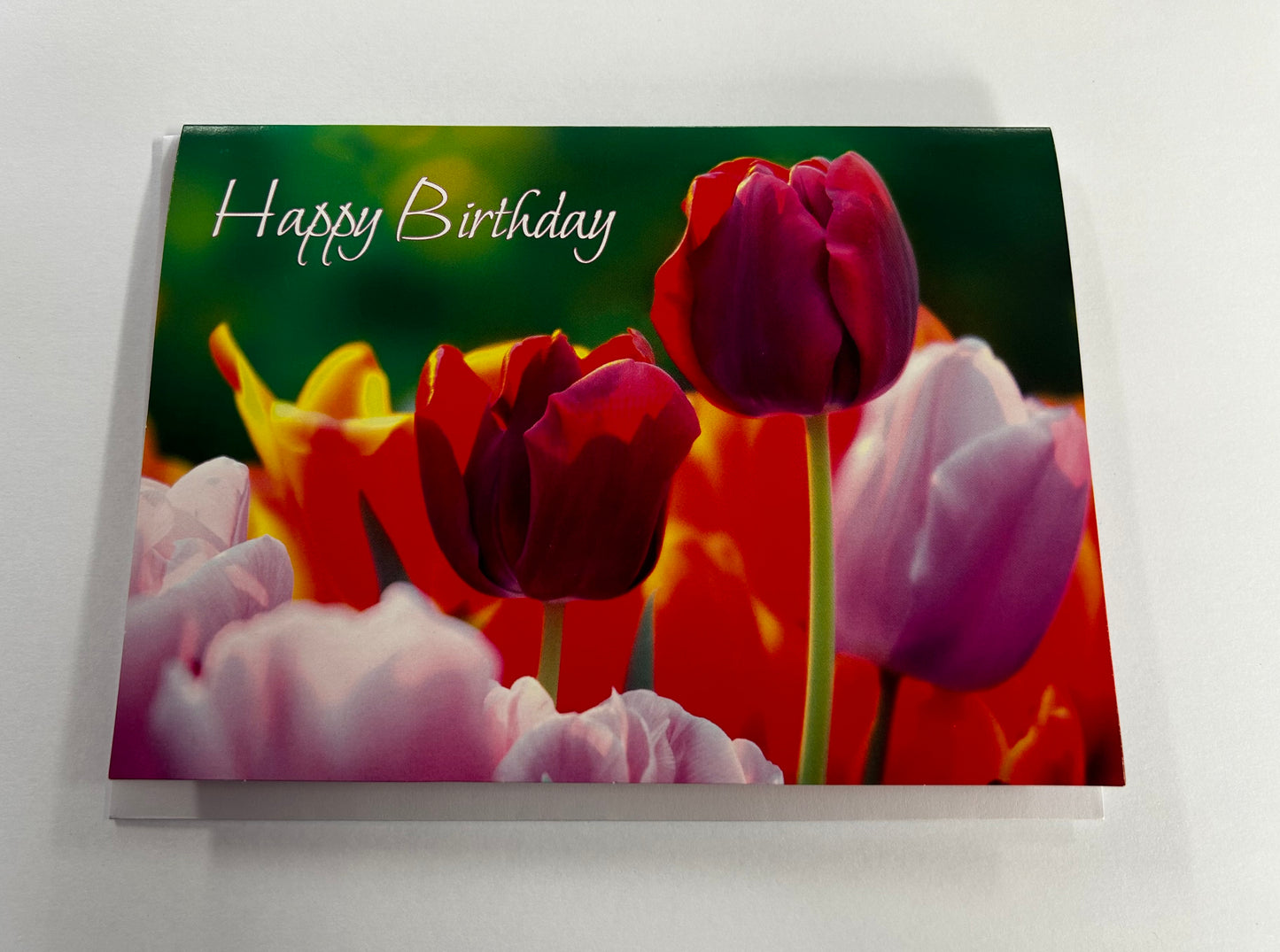 Card:  Birthday Beautiful Flowers