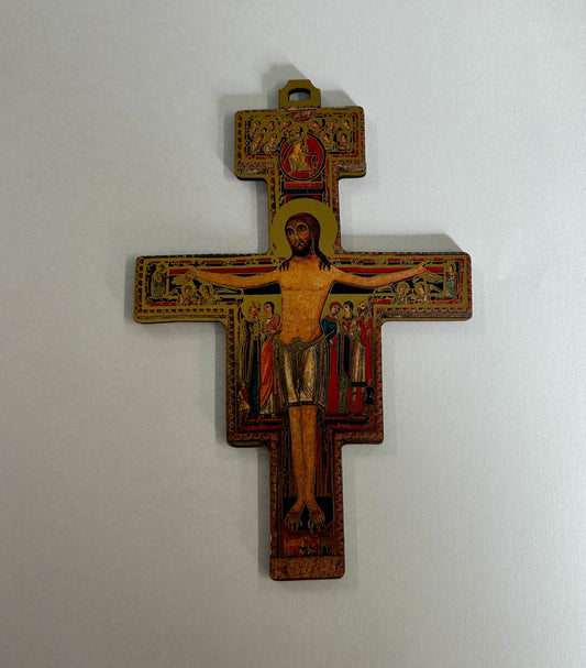 Cross: San Damiano 13cm