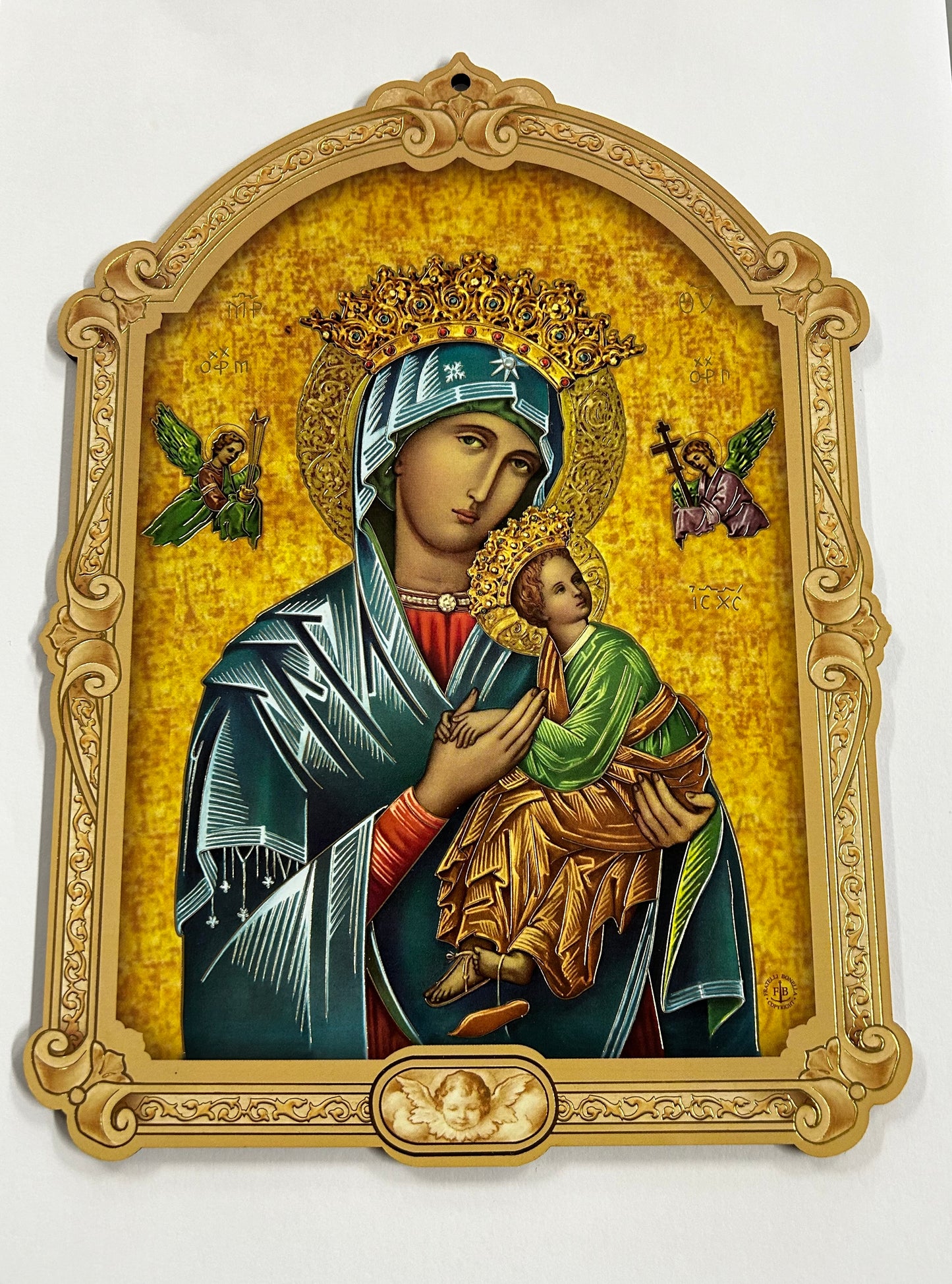 Plaque: Our Lady of Perpetual Help