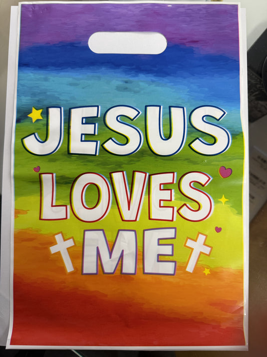 Gift Bag: Jesus Loves Me 20cm x 30cm