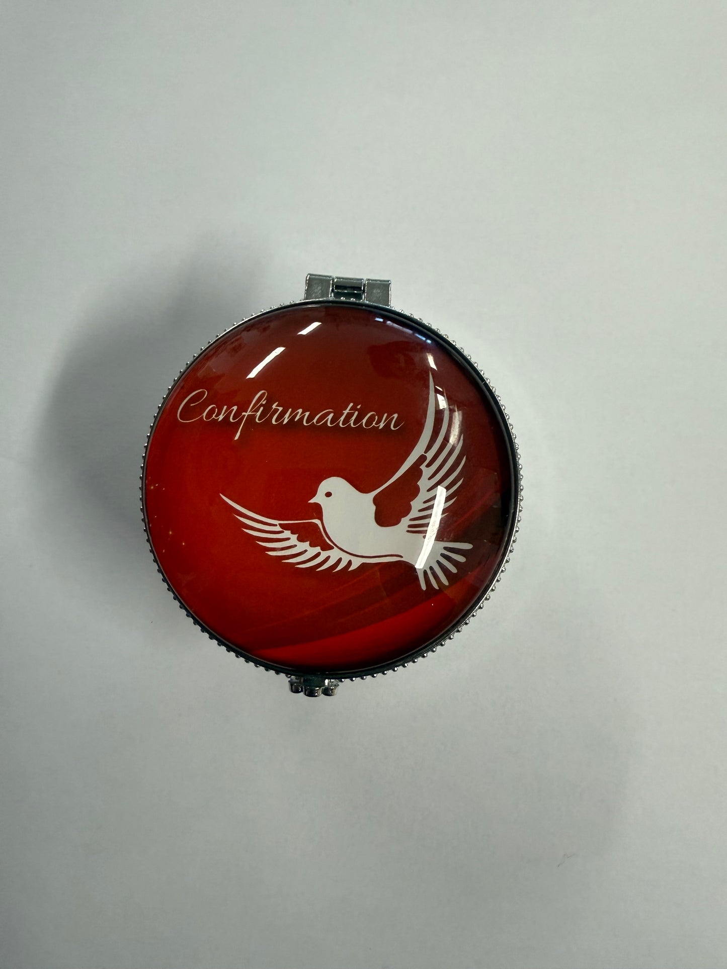 Rosary porcelain box for Confirmation