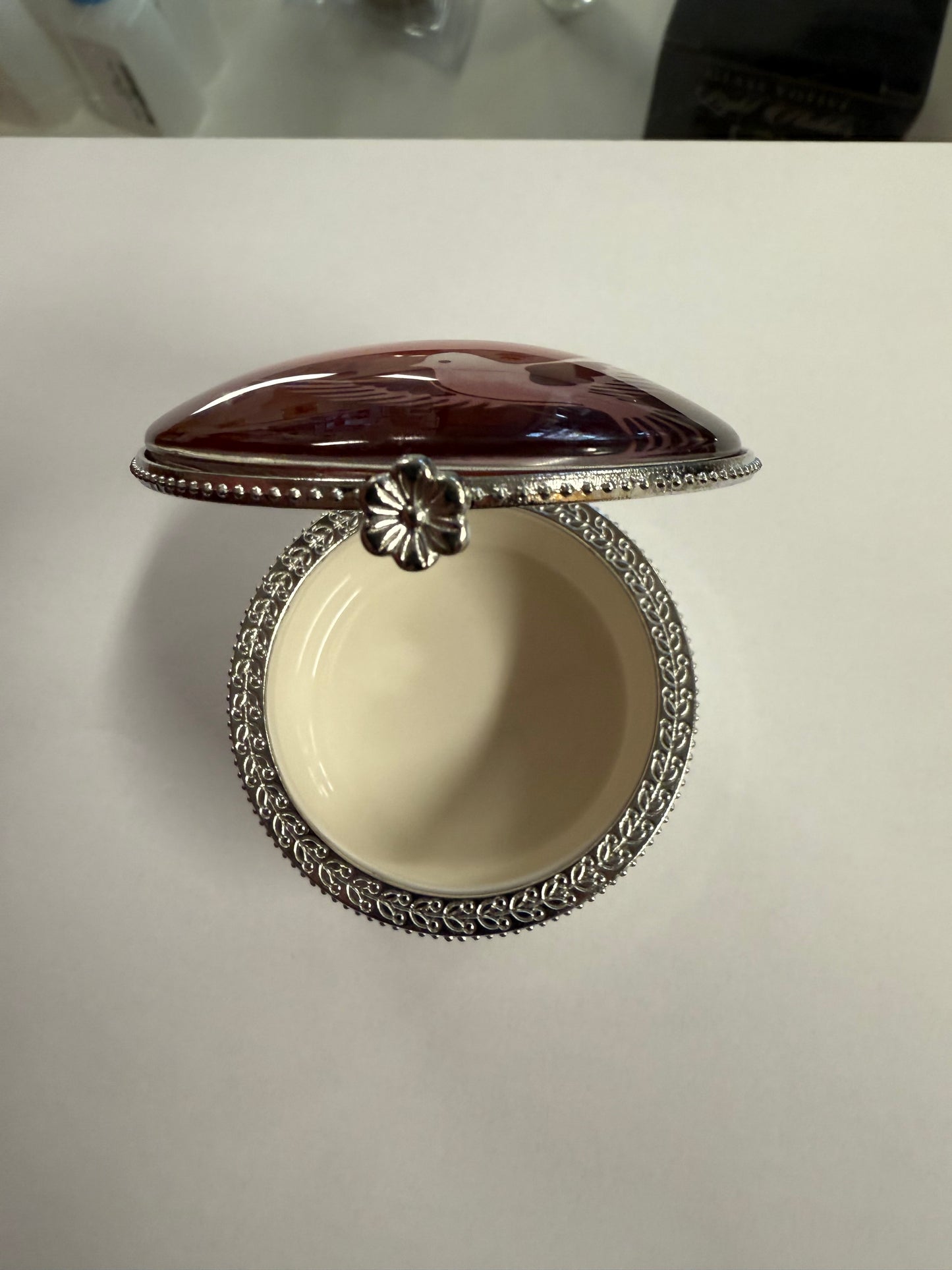 Rosary porcelain box for Confirmation