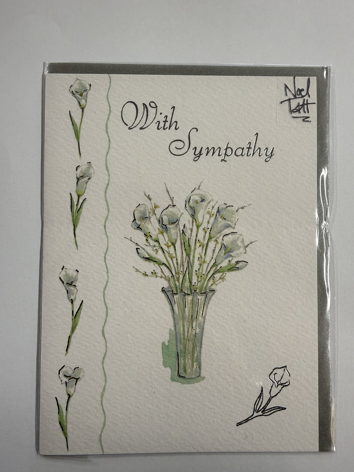 Card: With Sympathy by Noel Tatt