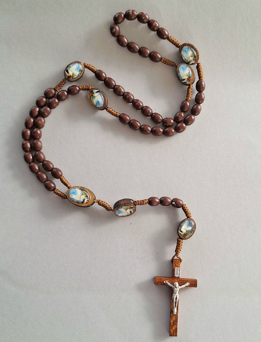Rosary: Our Lady of Fatima, wooden
