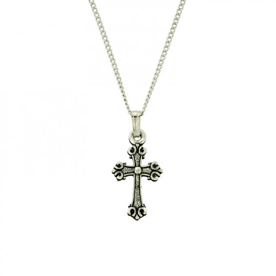 Cross: Antique Silver Pendant