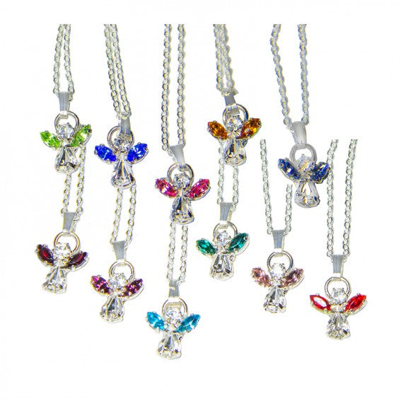 Pendant: Crystal Angel S/P