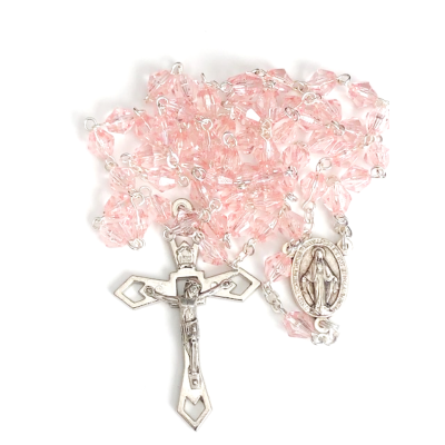Rosary: Acrylic Crystal 6mm bead