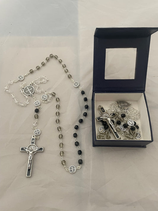 Rosary: St Benedict Boxed