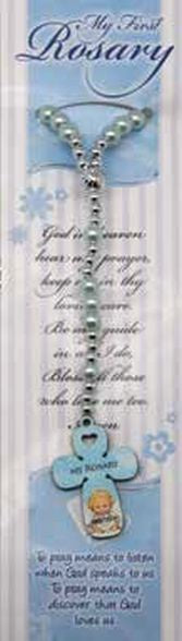 Rosary: My First Pearl Blue