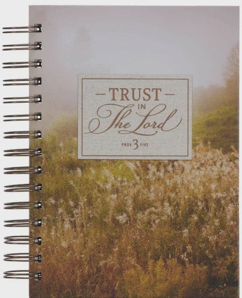 Journal: Hardcover Wirebound Trust in the Lord