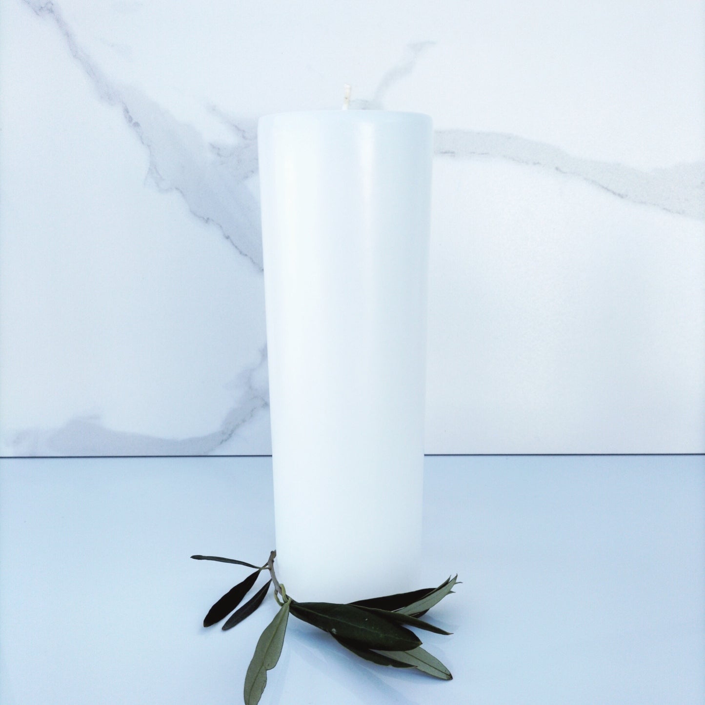 Candle: Taper, 375mm, white