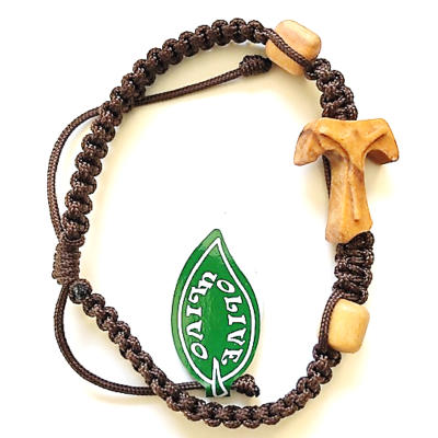 Bracelet: Tau Olive Wood adjustable
