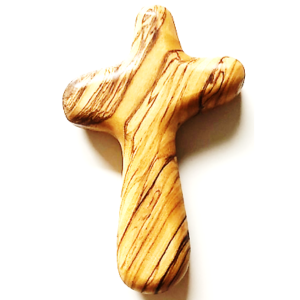 Cross: Comfort Olive Wood - small 7cm