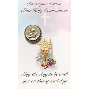 Lapel Pin: Communion Angel