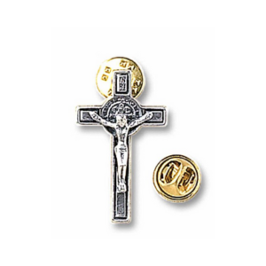 Lapel Pin: St Benedict