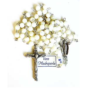 Rosary: Mother of Pearl, made in Italy