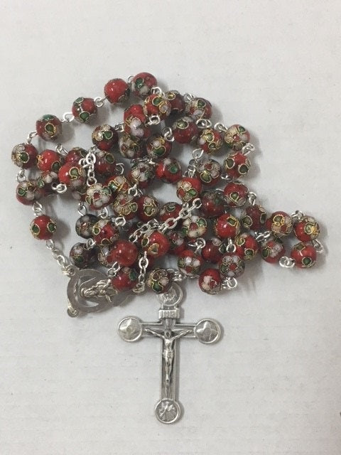 Rosary: Cloisonne