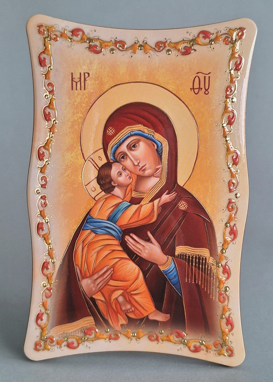 Plaque: Icon 14cm x 9.5cm