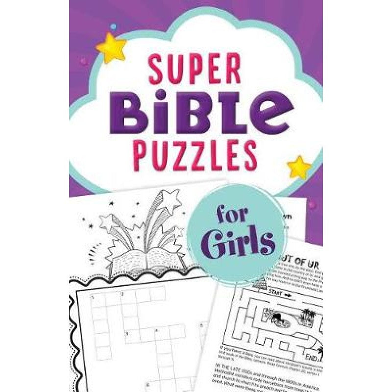 Super Bible Puzzles for Girls