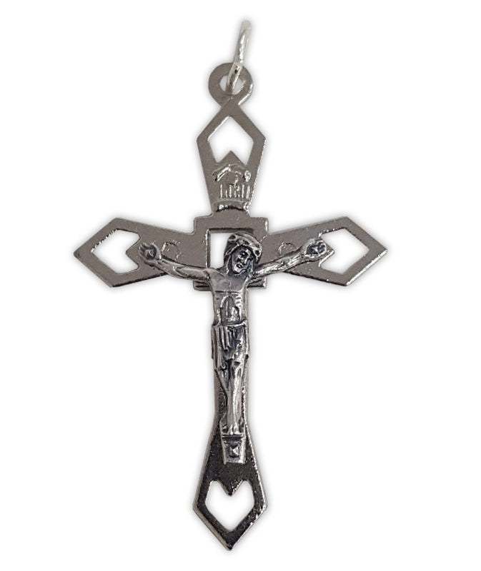 Crucifix: 45mm Silver