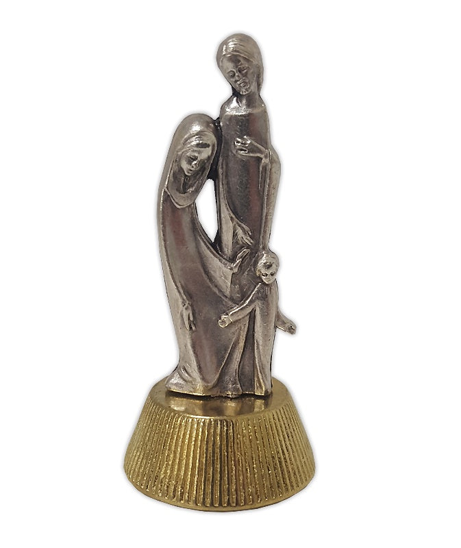 Statuette: Metal Magnetic Holy Family