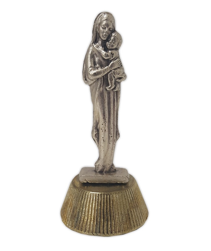 Statuette: Metal Magnetic Mother & Child