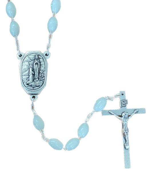 Rosary: Luminous Lourdes Water boxed