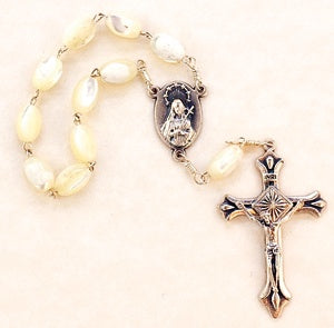 Rosary: One Decade Mother of Pearl