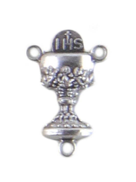 Rosary: Centrepiece Silver Chalice Joiner