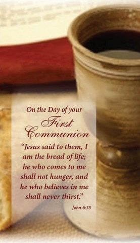 Holy Card: First Holy Communion HCC7141