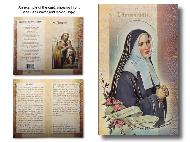 Pamphlet: St Bernadette