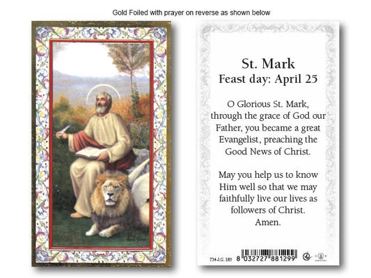 Holy Card: St Mark