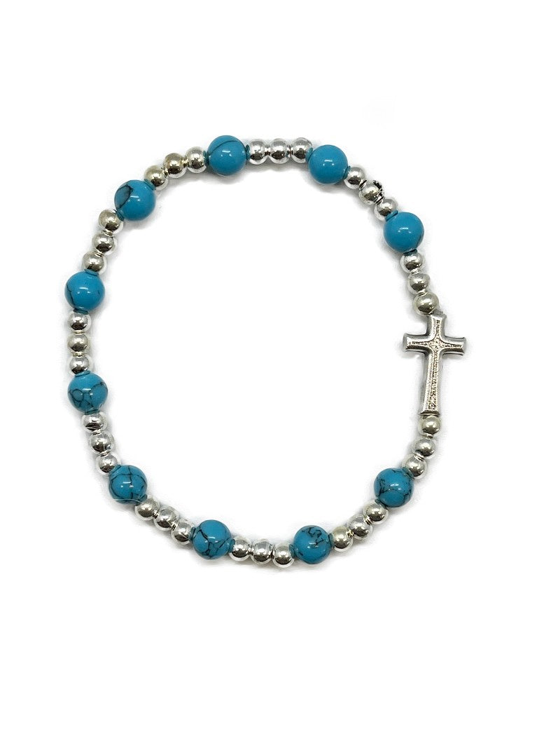Bracelet: Rosary Turquoise
