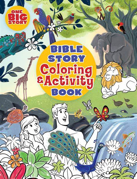 Bible Story Coloring & Activity Book