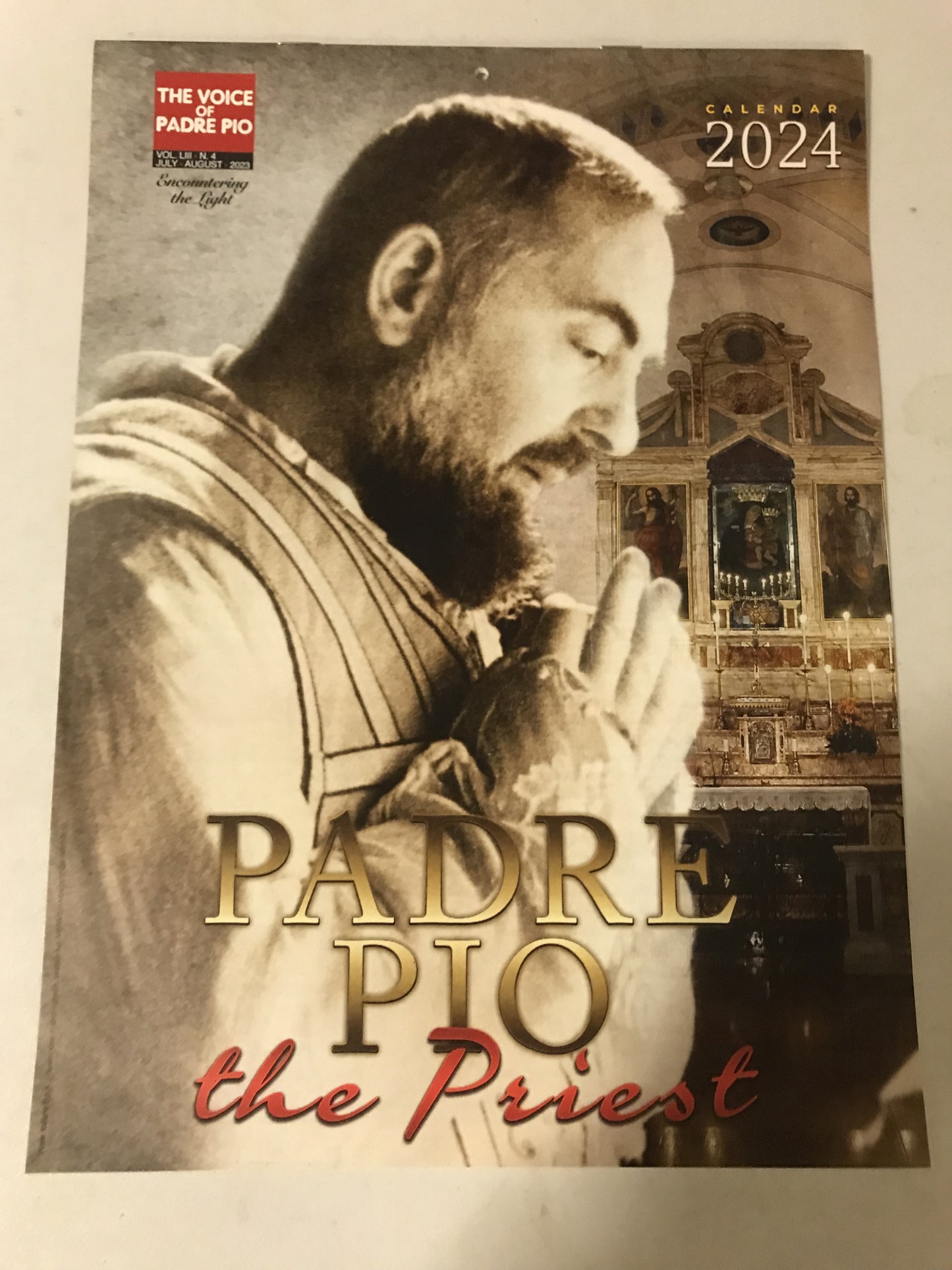 Calendar: Padre Pio the Priest 2024