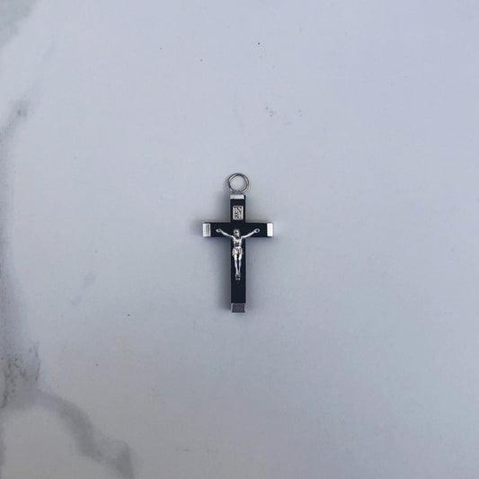Crucifix - Black 45mm