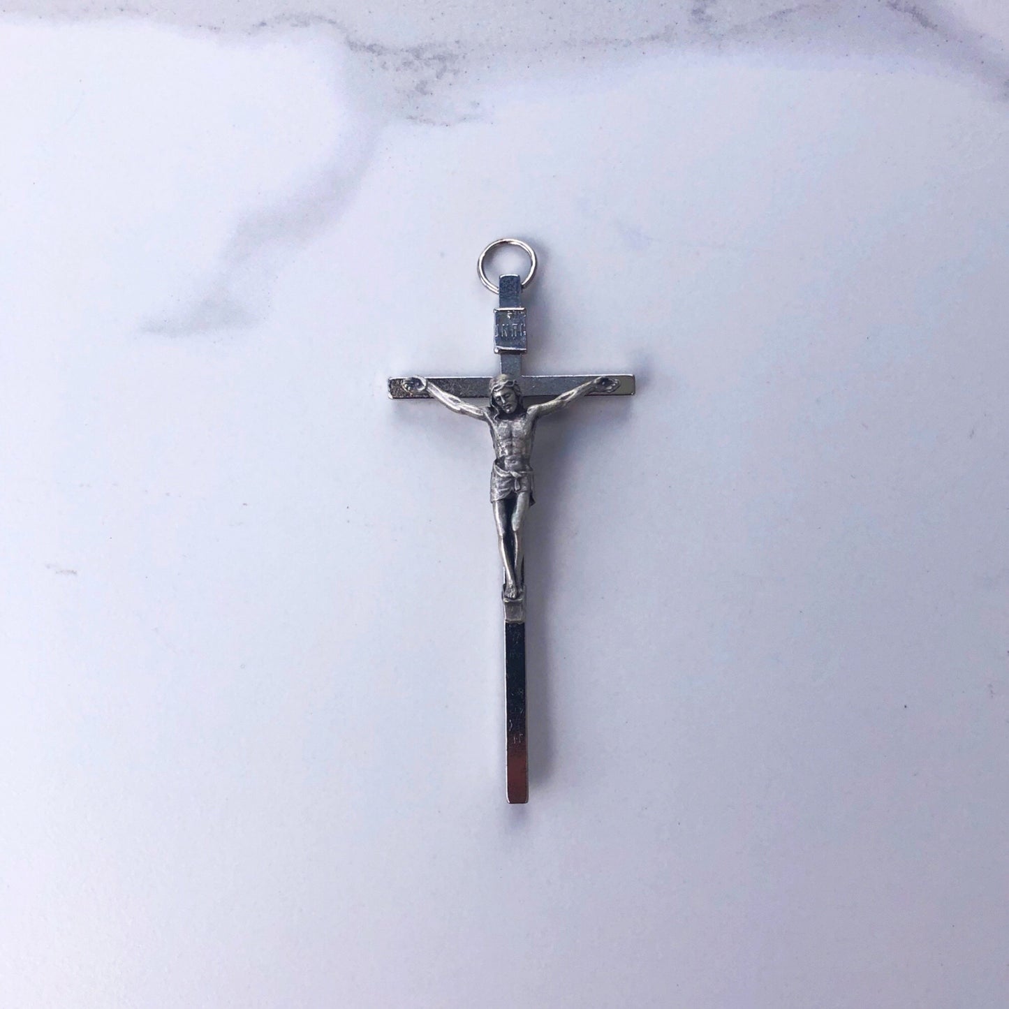 Crucifix: Hanging Metal 13cm