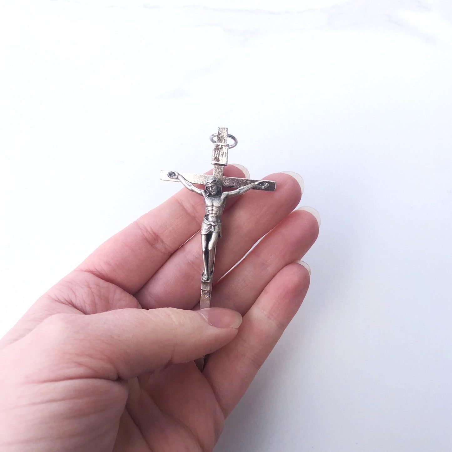 Crucifix: Metal 10cm