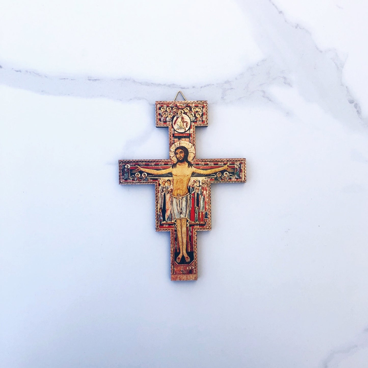 Crucifix: San Damiano 140x100mm