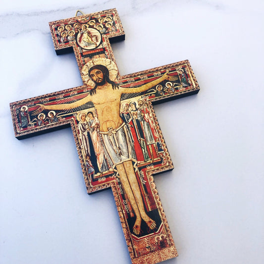 Crucifix: San Damiano 205x148mm