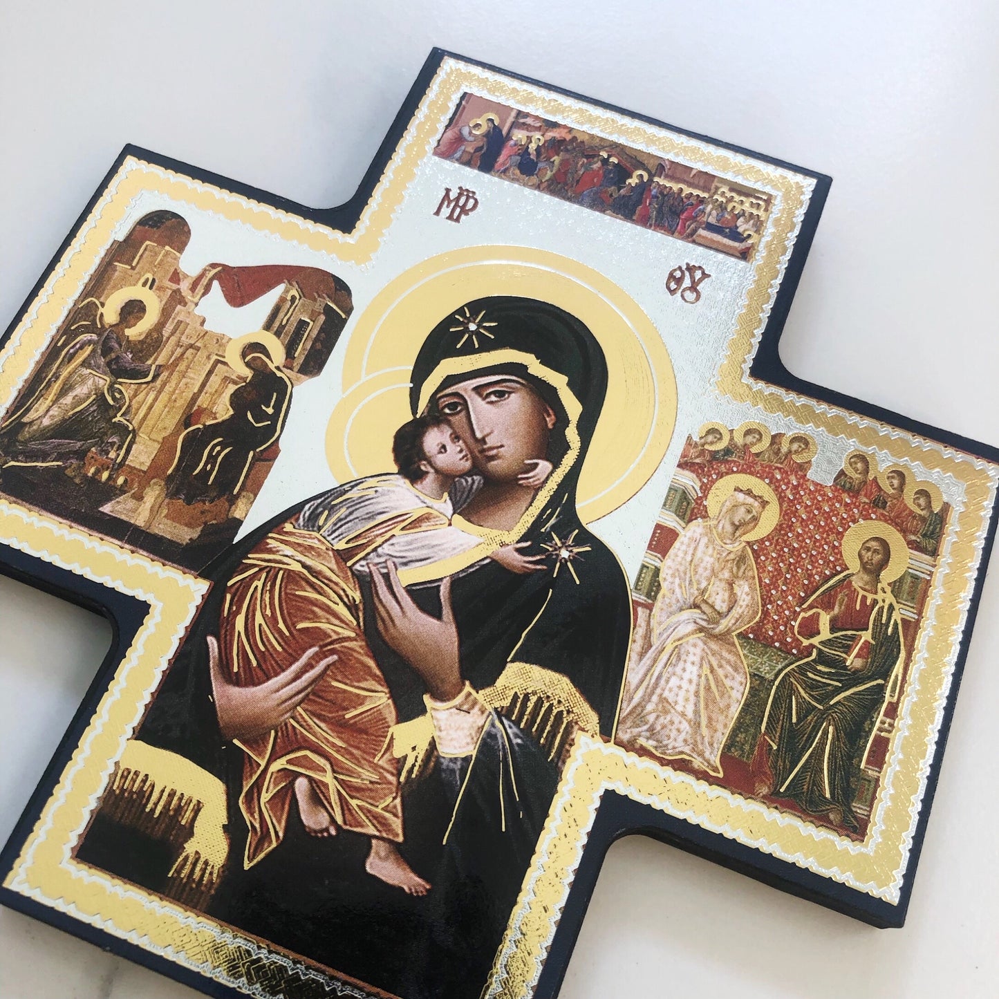 Icon: Cross Mother of Tenderness