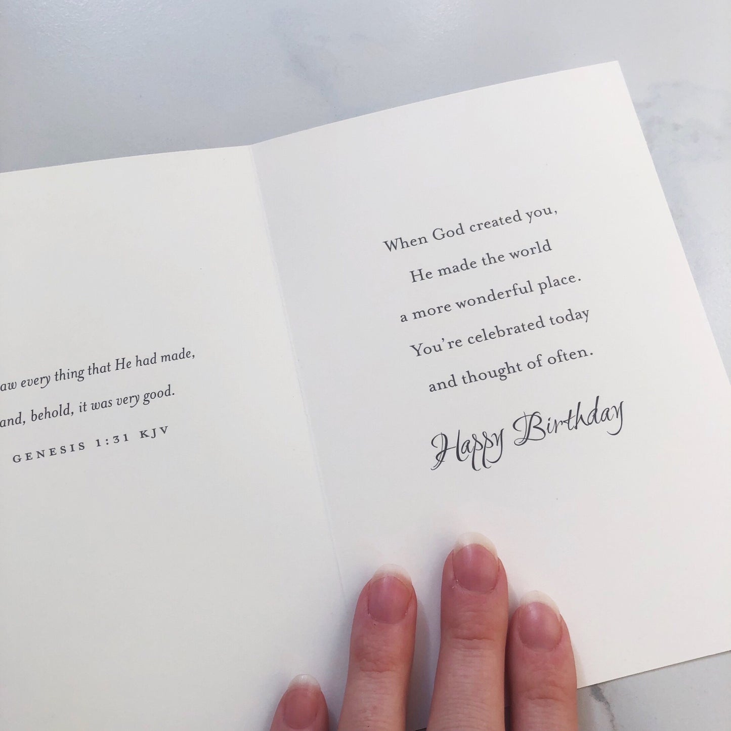 Card: Birthday Lustrous