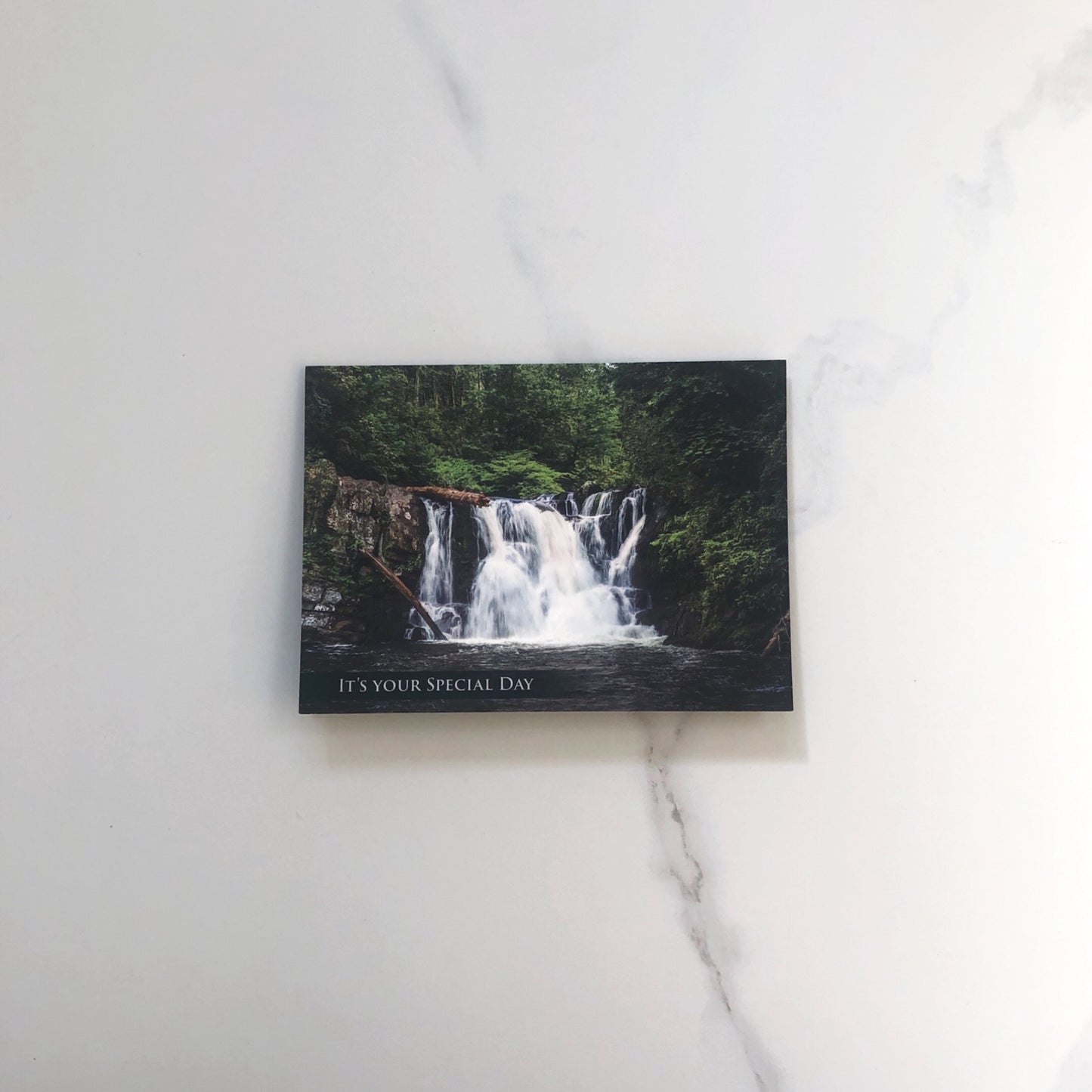 Card: Birthday Waterfalls