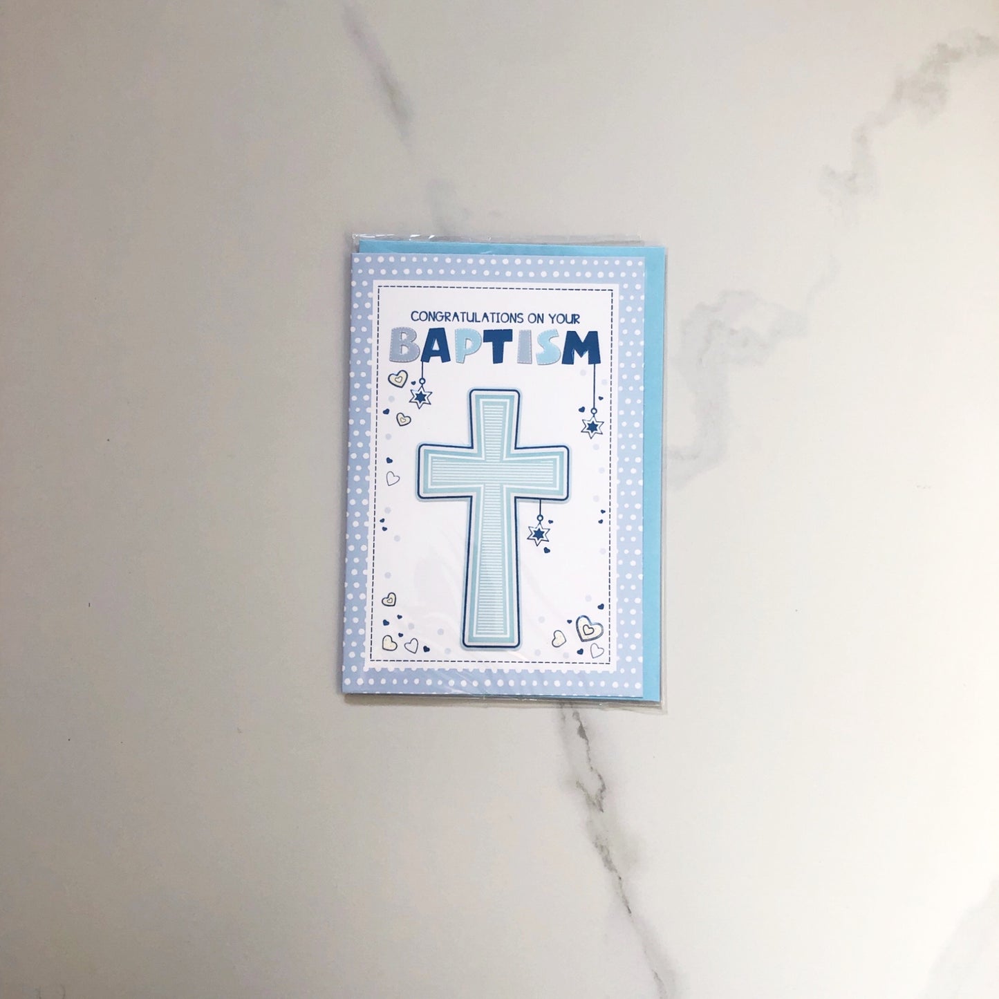 Card: Congratulations on your Baptism Boy