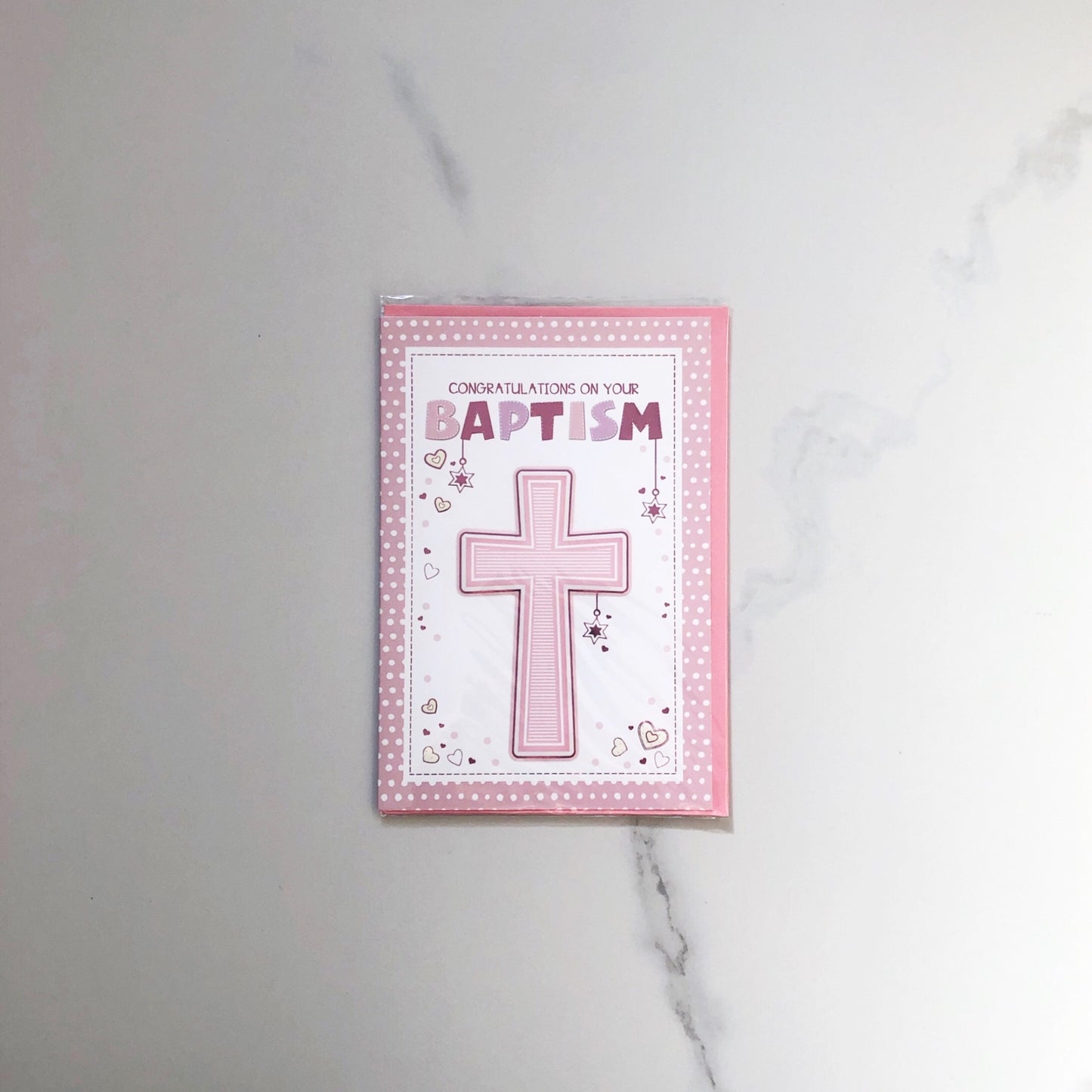Card: Congratulations on Your Baptism (Girl)