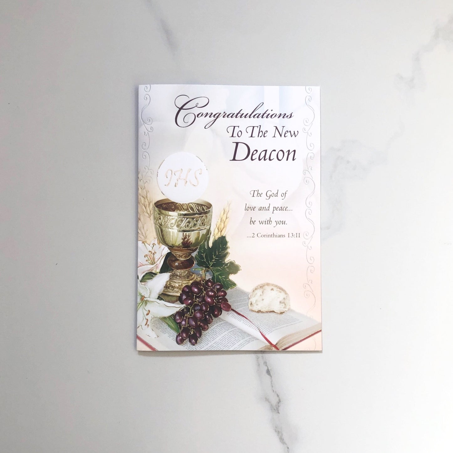Card: Congratulations to the New Deacon