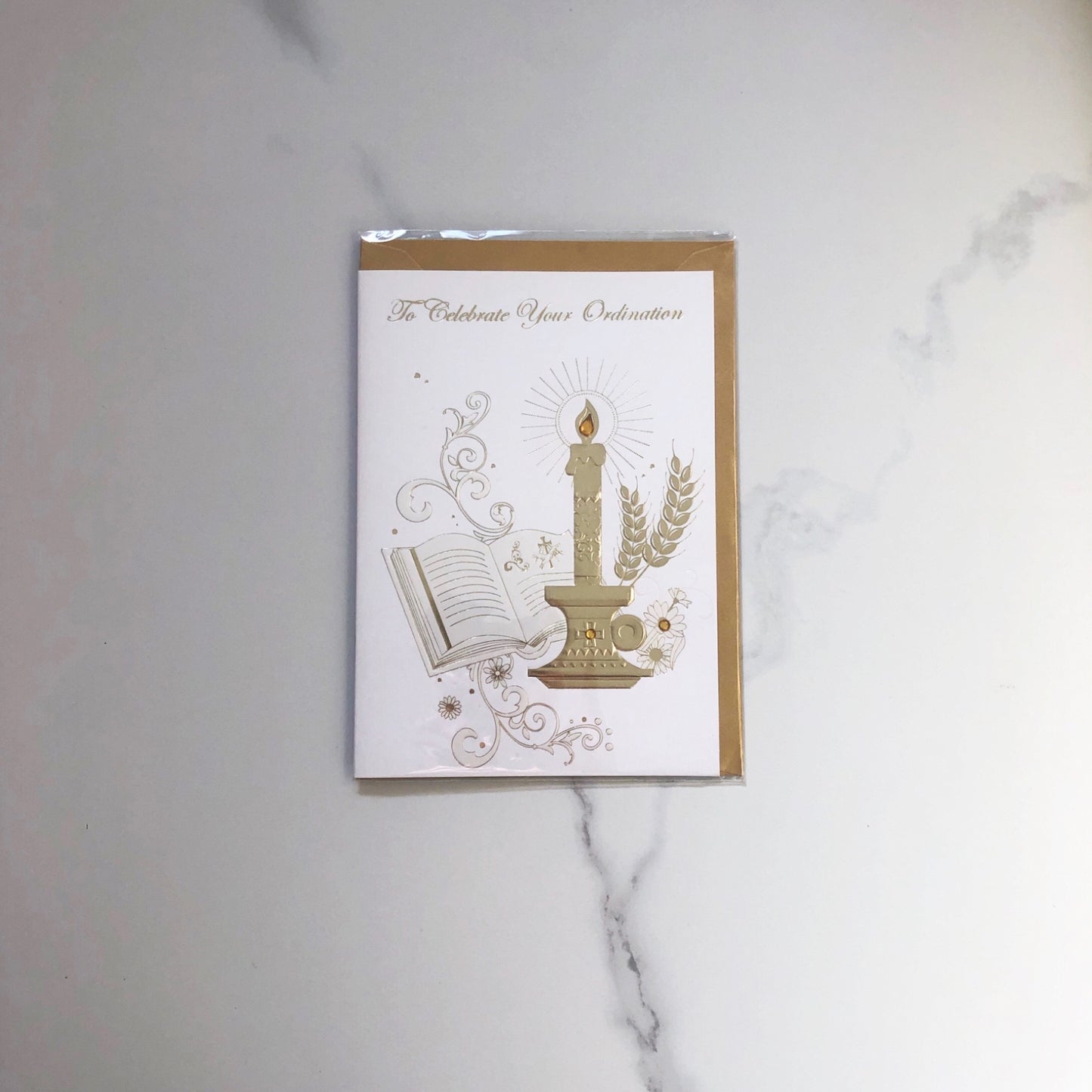 Card: Ordination Gold Foil