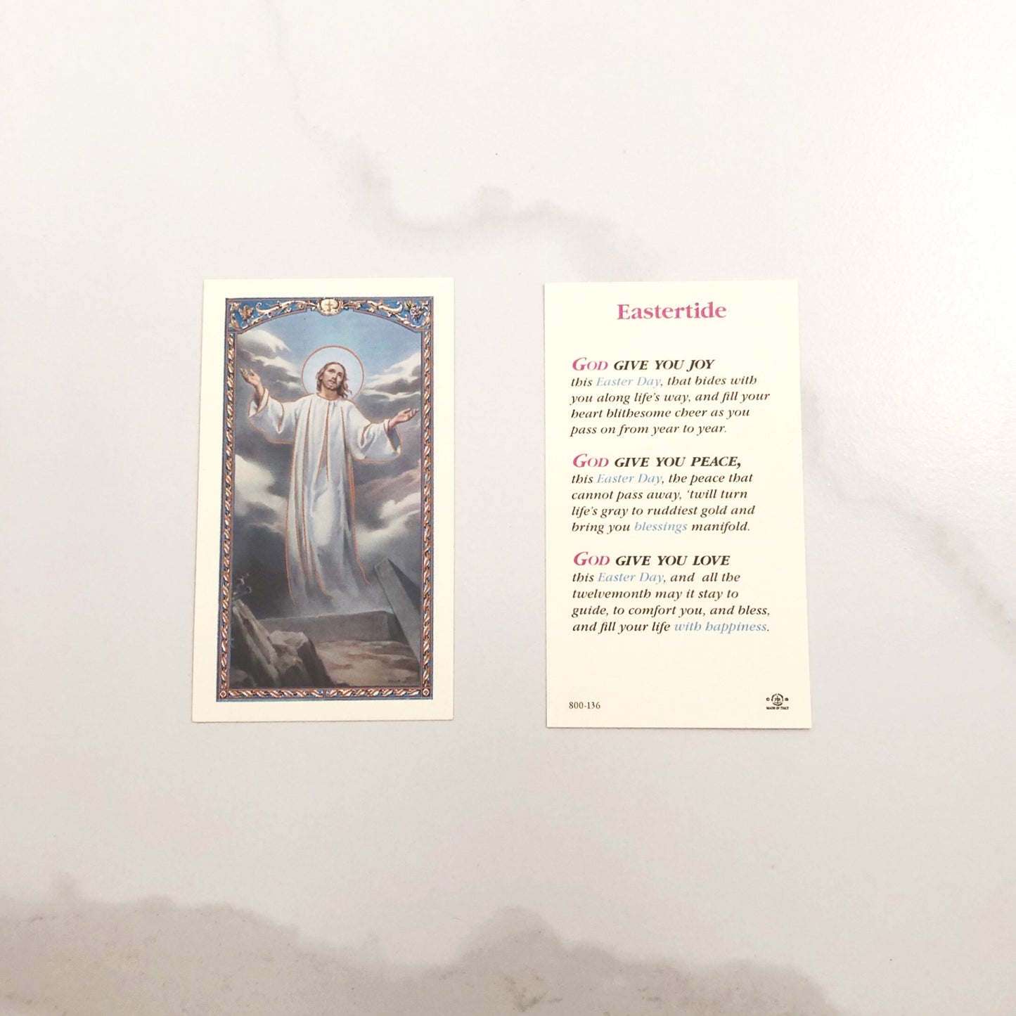 Holy Card: Eastertide