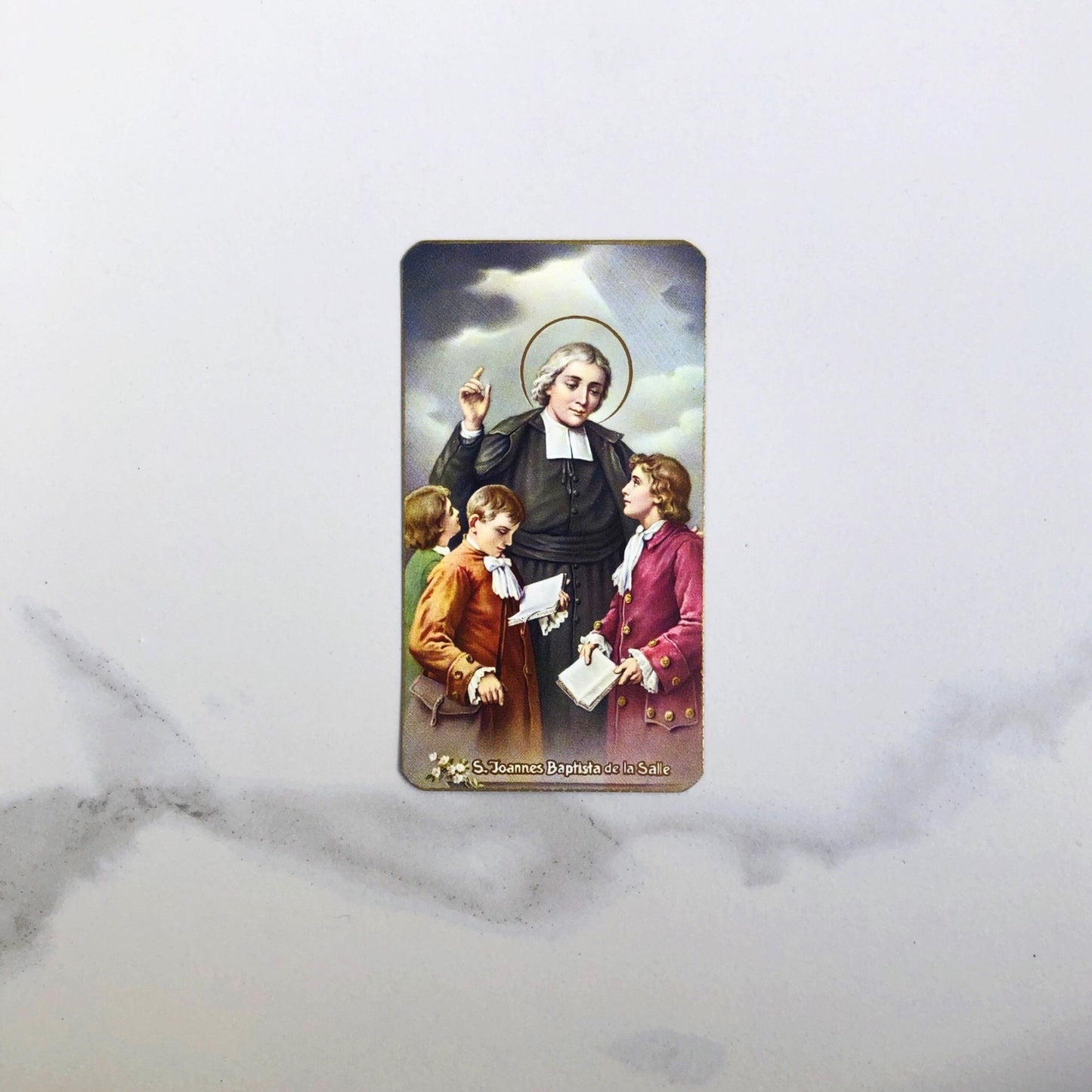 Holy Card: John Baptiste de la Salle